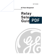 GE Multilin Relay Selection Guide