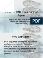 DDBJ DNA Data Bank of Japan