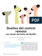 Dueños Del Control Remoto Las Claves Del Éxito de Netflix
