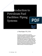 Petroleum Fuel Facilities - Piping Systems - Course Material