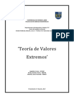 Teoría de Valores Extremos