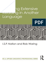 Nation & Waring Teaching Extensive Reading in Another Language
