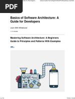 Basics of Software Architecture A Guide For Developers