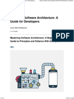 Basics of Software Architecture A Guide For Developers