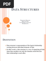 1) Introduction To Data Structures