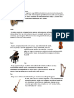 Instrumentos de Cuerda Guitarra