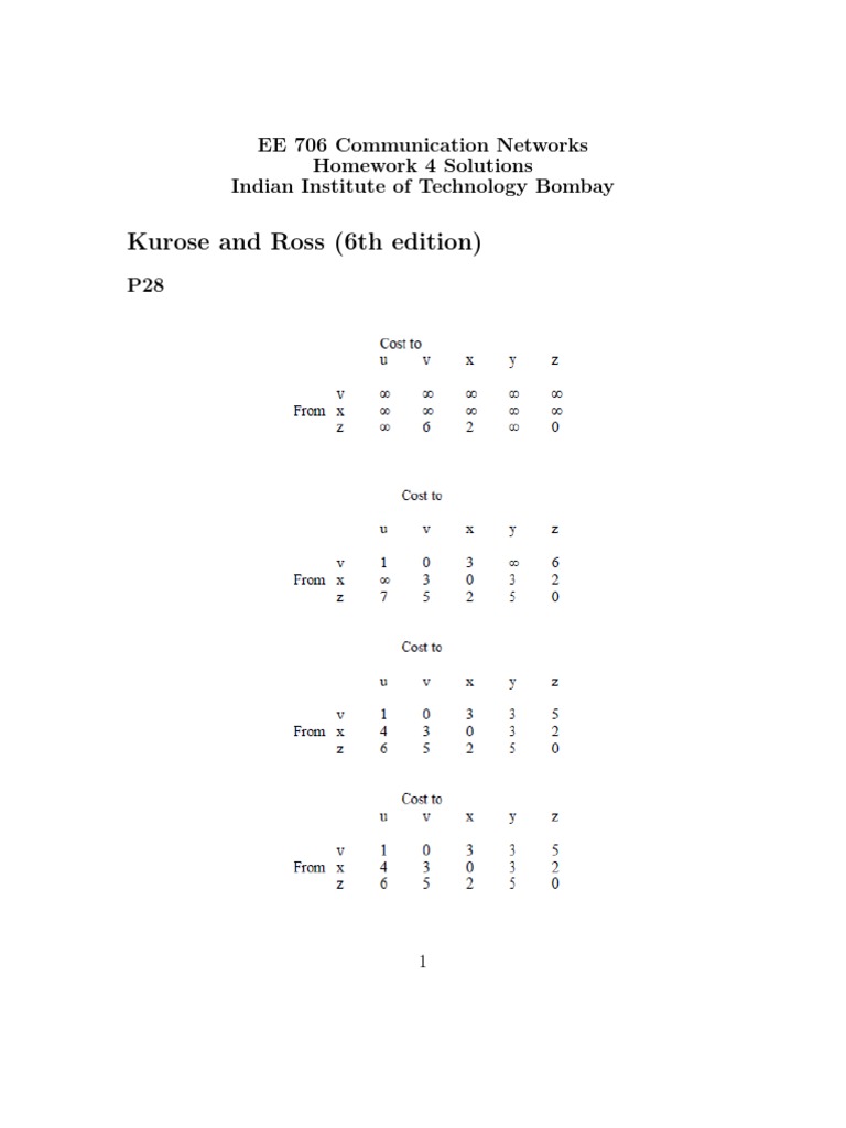Homework4 Solutions | PDF