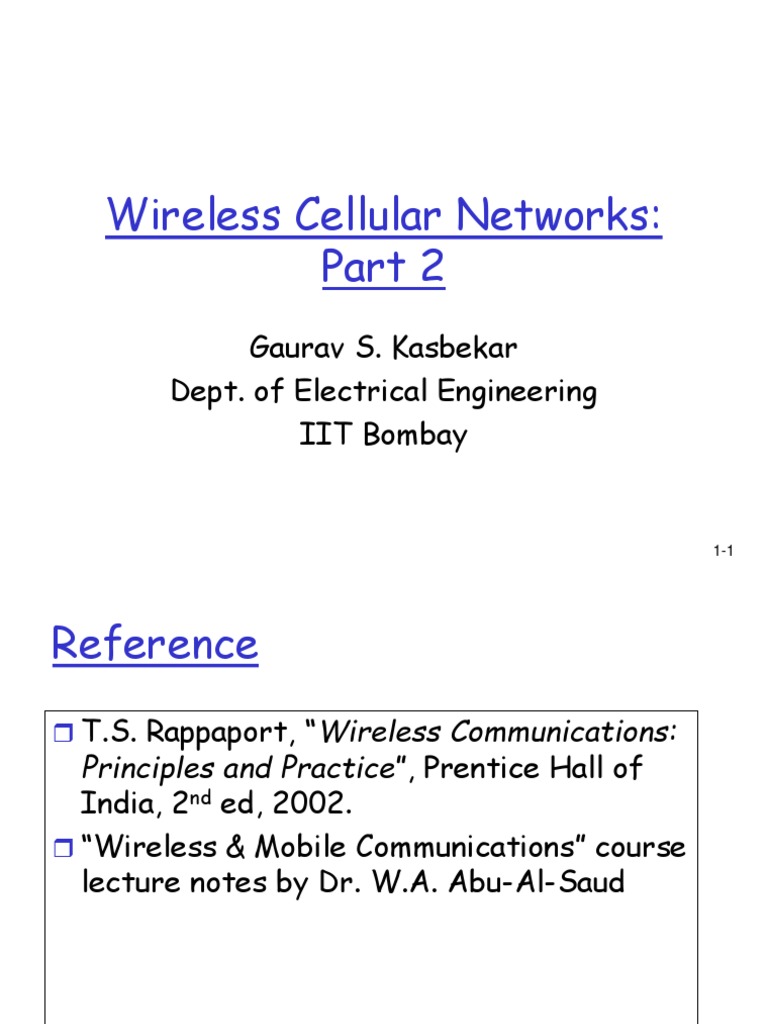 Frequency Reuse in Cellular Networks | PDF | Computers