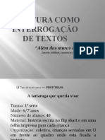 A Leitura Como Interrogação de Textos