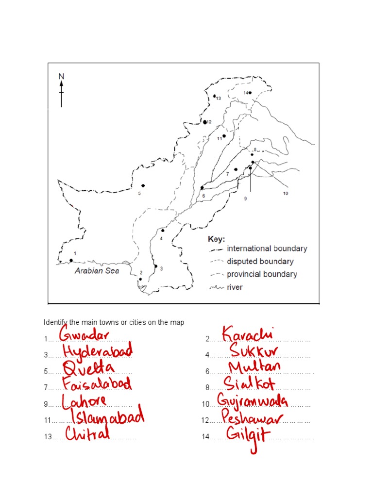 Maps | PDF | Pakistan | Agriculture