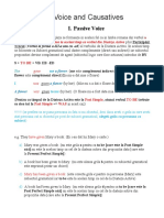 Passive Voice and Causatives