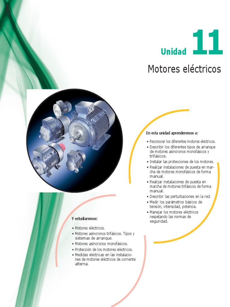 02 MOTORES DE CORRIENTE ALTERNA (20pp) | PDF | Motor eléctrico ...