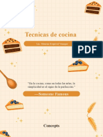 Tecnias de Cocina