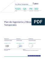 Anexo 18 - CO-PE-1PE325-QA-PN-002-Plan de Ing. y Obras Tempo.