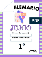 ?1° Problemario-Junio - Mtra Judith ?