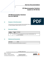 CR Mammography Solution CR 30-Xm - Service Manual
