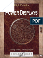 High Psionics - Power Displays