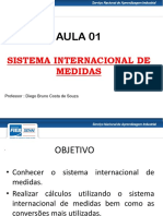 Aula 01 - Sistema Internacional de Medidas 
