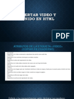 Insertar Video Y Sonido en HTML