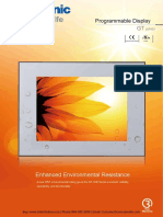 Panasonic gt32 Programmable Displays