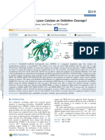 Artículo ACS, Can A Hydroxynitrile Lyase Catalyse Oxidative Cleavage