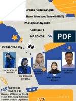 Universitas Pelita Bangsa " Koperasi Vs Baitul Maal Wat Tamwil (BMT) " Manajemen Syariah Kelompok 3 MA.20.C07
