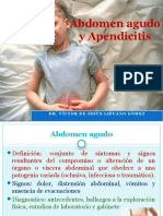 Abdomen Agudo y Apendicitis