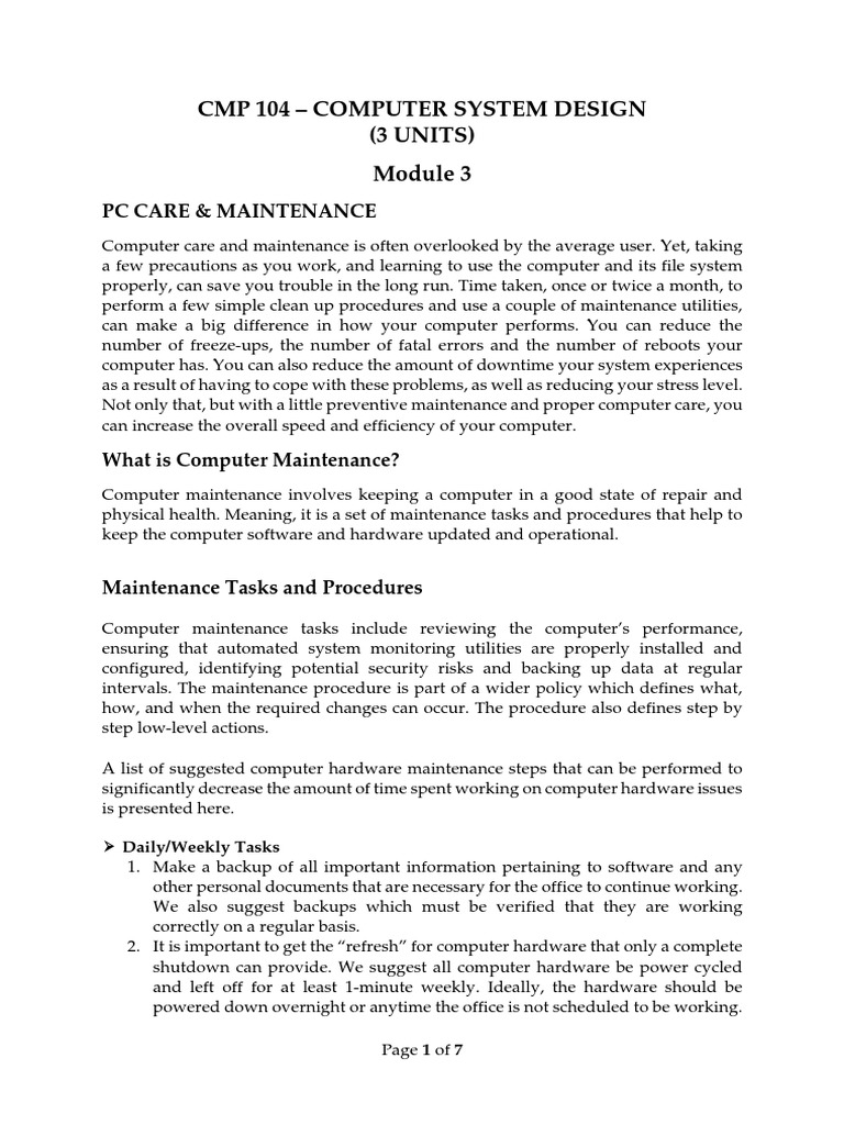 CMP 104 - Module 3 | PDF | Computer File | Computer Virus