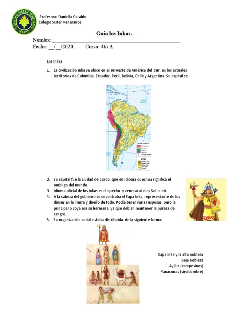 Resumen de Inkas | PDF | Imperio Inca | Andes
