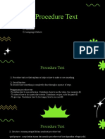 ppt procedure text