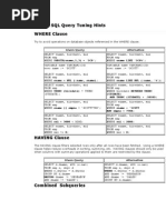 Download Oracle SQL Query Tuning Hints by api-3707774 SN6666512 doc pdf