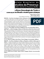 05 - 05 Texto 2 Uma Breve Genealogia Do Teatro e Educação No Brasil o Teatro para Crianças