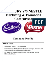 Cadbury and Nestle