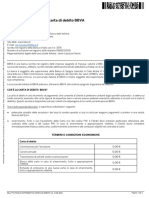 Foglio Informativo Della Carta Di Debito BBVA: (Data: 02 AGOSTO 2023)