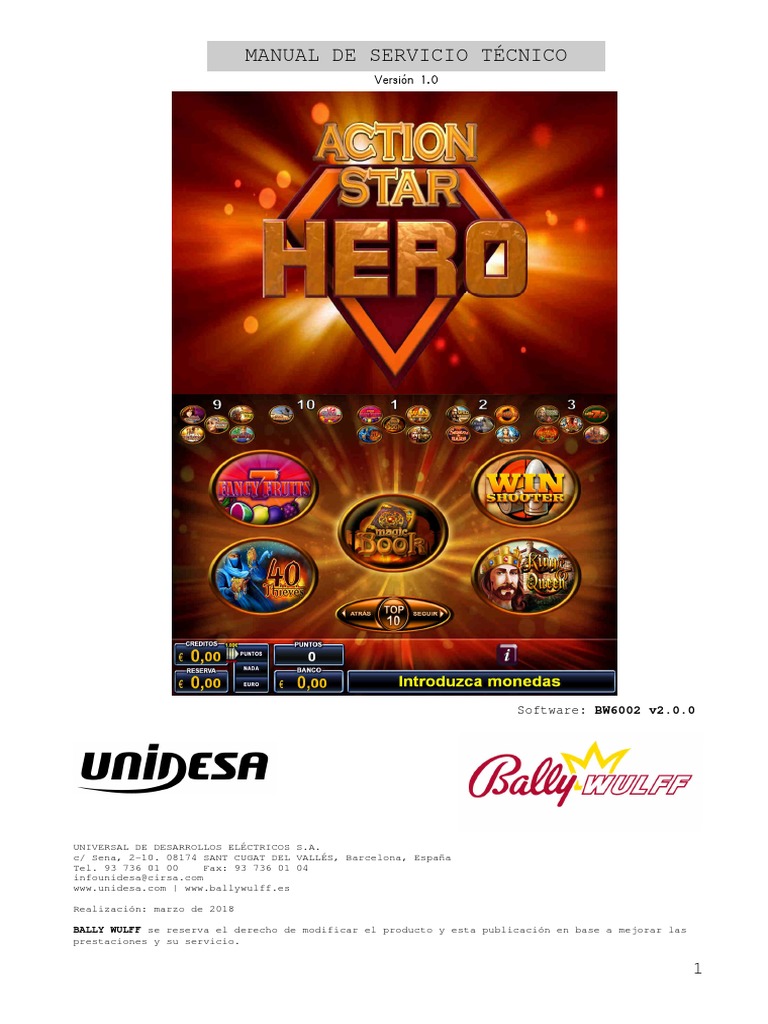 Manual BW Action Star Version Hero | PDF, image size:768x1024