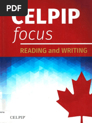 Celpip Focus Reading Writing