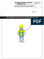 PTAR004 - Trabajos en Altura