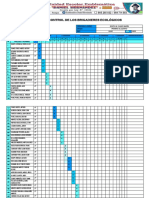 Rol de Control de Los Brigadieres Ecológicos - Julio