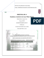 Reporte No.4 Sonidos A Través de La Luz Fibra Óptica