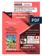 SEMANA 22 - PRIMARIA V CICLO - 5TO Y 6TO GRADO - Feria Gastronómica Artesanal Agropecuaria MPH
