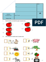 Lever 3 Reading Exam