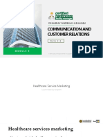 Communication & Customer Relation CHFM