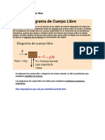 El Diagrama de Cuerpo Libre