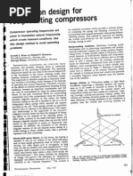 Foundation Design for Reciprocating Compressors_Arya