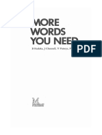 Copy of More Words You Need