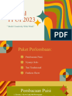Festival YPUI 2023: " Build Creativity With Work"