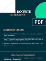 Estacion 2 - Manual Docente - Crear Grupos