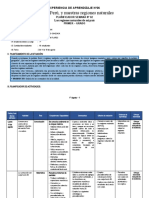 1° Grado - Planificador Del 14 Al 18 Agosto