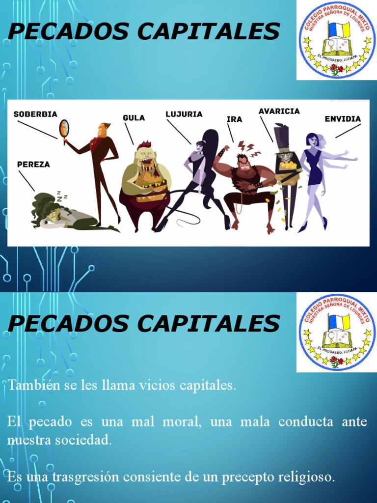 Los 7 Pecados Capitales y su Significado | PDF