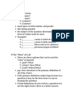 Clarifying Notes Interrogatives)